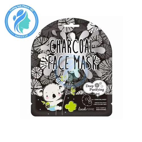 Mặt nạ giấy Lookatme Charcoal Face Mask 25ml - Dưỡng ẩm và làm dịu da